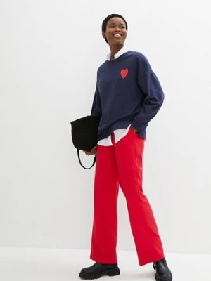 Bluza oversize z bawełny organicznej bonprix