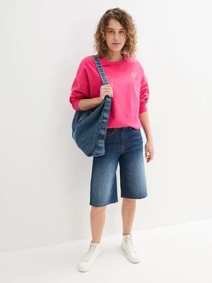 Bluza oversize z bawełny organicznej bonprix
