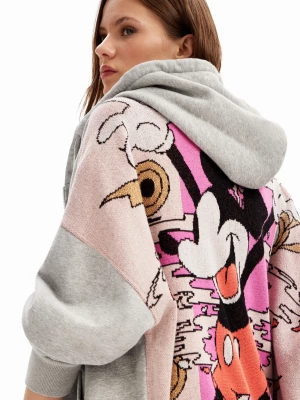 Oversize bluza jacquard Mickey Mouse Desigual