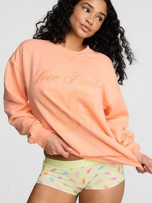 Bluza oversize z okrągłym dekoltem Campus Fleece Victoria's Secret