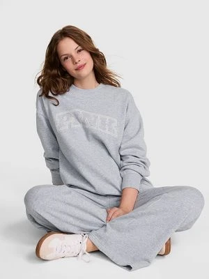 Bluza oversize z okrągłym dekoltem Victoria's Secret