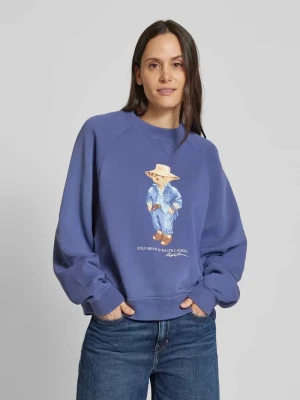 Bluza oversized z nadrukiem motywu Polo Ralph Lauren