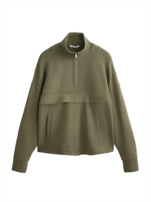 Bluza OYSHO ciemnozielony