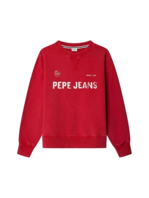 Bluza Pepe Jeans czerwony