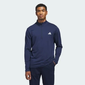 Bluza PERFORMANCE 3-STRIPE QUARTER-ZIP Adidas Collegiate Navy