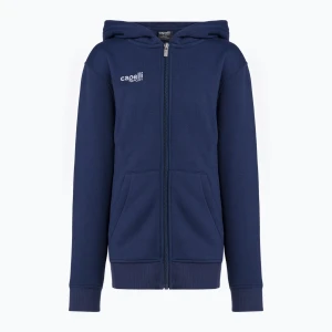 Bluza piłkarska dziecięca Capelli Basics Youth Zip Hoodie navy Capelli Sport