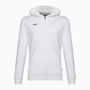 Bluza piłkarska męska Capelli Basics Adult Zip Hoodie white Capelli Sport