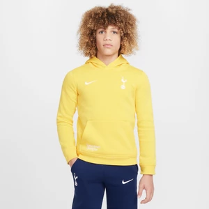 Bluza piłkarska z kapturem dla dużych dzieci (chłopców) Nike Tottenham Hotspur Club - Żółty