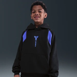 Zdjęcie produktu Bluza piłkarska z kapturem dla dużych dzieci Kobe Therma-FIT FC Barcelona (wersja wyjazdowa) - Czerń Nike