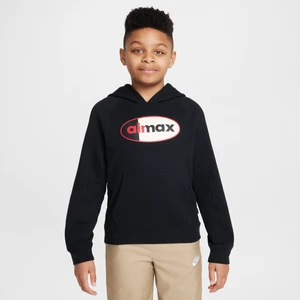 Bluza piłkarska z kapturem dla dużych dzieci Nike Air Liverpool F.C. Special Edition - Czerń