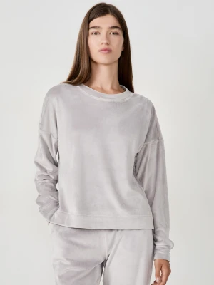 Bluza piżamowa welurowa Etam