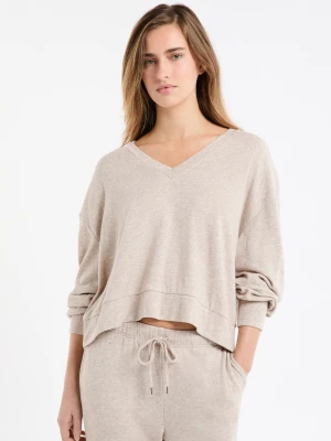 Bluza piżamowa z dekoltem V Etam