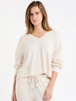 Bluza piżamowa z dekoltem V Etam