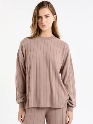 Bluza piżamowa z okrągłym dekoltem Etam