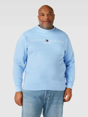 Bluza PLUS SIZE z wyhaftowanym logo model ‘LOGO’ Tommy Hilfiger Big & Tall