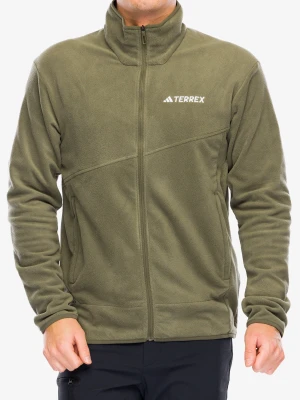 Bluza polarowa adidas TERREX Multi Full Zip Fleece Jacket - olive strata