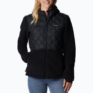 Bluza polarowa damska Columbia Crested Peak black