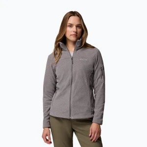 Bluza polarowa damska Columbia Fast Trek II city grey heather / city grey