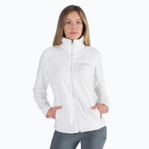 Bluza polarowa damska Columbia Fast Trek II sea salt Biały