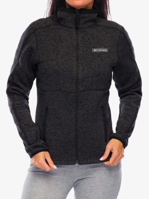 Bluza polarowa damska Columbia Sweater Weather Full Zip II - black heather