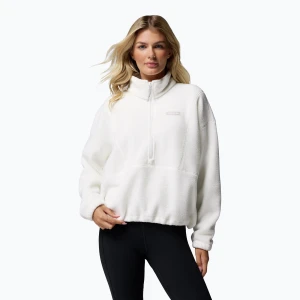 Bluza polarowa damska Columbia Timber Meadow MTR Fleece HZ sea salt Biały