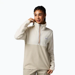 Bluza polarowa damska Cotopaxi Amado Fleece Pullover chalk and mineral Beżowy