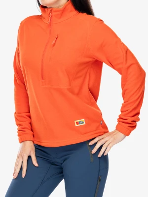 Bluza polarowa damska Fjallraven Vardag Lite Fleece - flame orange