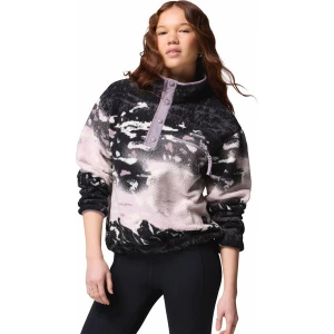 Bluza polarowa damska Helvetia II Printed Crop Columbia
