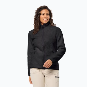 Bluza polarowa damska Jack Wolfskin High Curl black