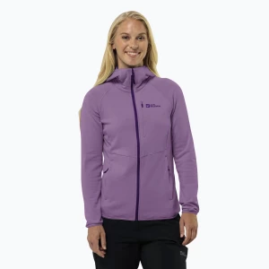 Bluza  polarowa damska Jack Wolfskin Kolbenberg Hooded Fz velvet