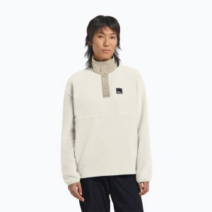 Bluza polarowa damska Jack Wolfskin Sumetro Half Zip cotton white