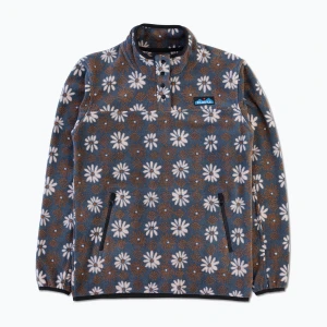 Bluza polarowa damska KAVU Cavanaugh fall floral Niebieski