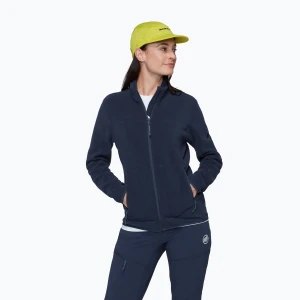 Bluza polarowa damska Mammut Innominata Light ML marine Granatowy