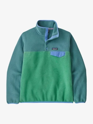 Bluza polarowa damska Patagonia Lightweight Synch Snap-T Pullover - heartleaf green