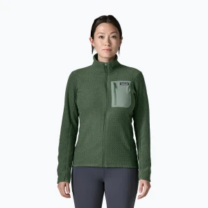 Bluza polarowa damska Patagonia R1 Air canopy green