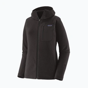 Bluza polarowa damska Patagonia R1 Air Full-Zip Hoody black