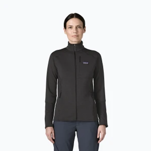 Bluza polarowa damska Patagonia R1 black w / black