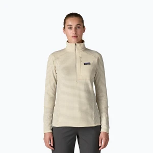 Bluza polarowa damska Patagonia R1 wool white