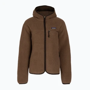 Bluza polarowa damska Patagonia Retro Pile Hoody berm brown