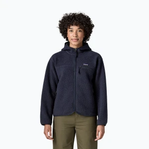 Bluza polarowa damska Patagonia Retro Pile Hoody sunken blue