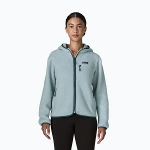 Bluza polarowa damska Patagonia Retro Pile Hoody virtually blue