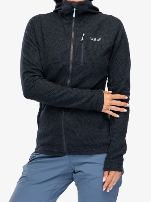 Bluza polarowa damska Rab Capacitor Hoody - beluga