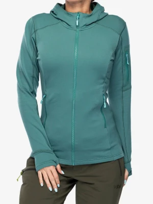 Bluza polarowa damska Rab Modulus Hoody - eucalyptus