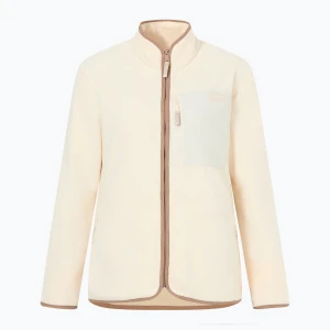 Bluza polarowa damska Regatta Frankie Full Zip light vanilla / mocha Beżowy