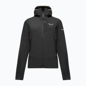 Bluza polarowa damska Salewa Ortles Fleece Pro Hooded Black Out