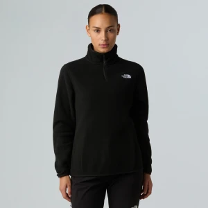 Bluza polarowa damska The North Face Glacier Fleece 1/4 Zip black