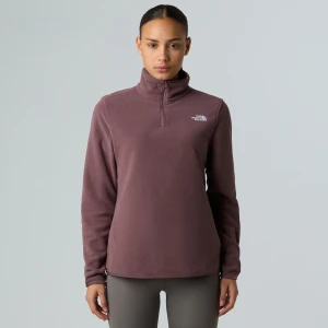 Bluza polarowa damska The North Face Glacier Fleece 1/4 Zip tawny quartz