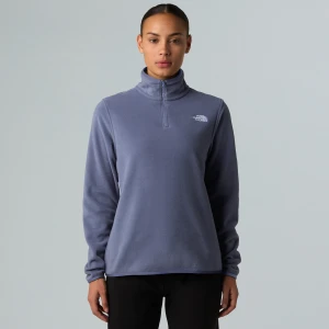 Bluza polarowa damska The North Face Glacier Fleece 1/4 Zip twilight galaxy