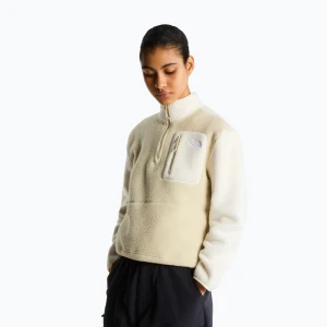 Bluza polarowa damska The North Face Yumiori 1 / 4 Zip desert stone / wh Biały