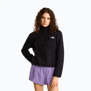 Bluza polarowa damska The North Face Yumiori 1 / 4 Zip tnf blk / tnf blk Czarny
